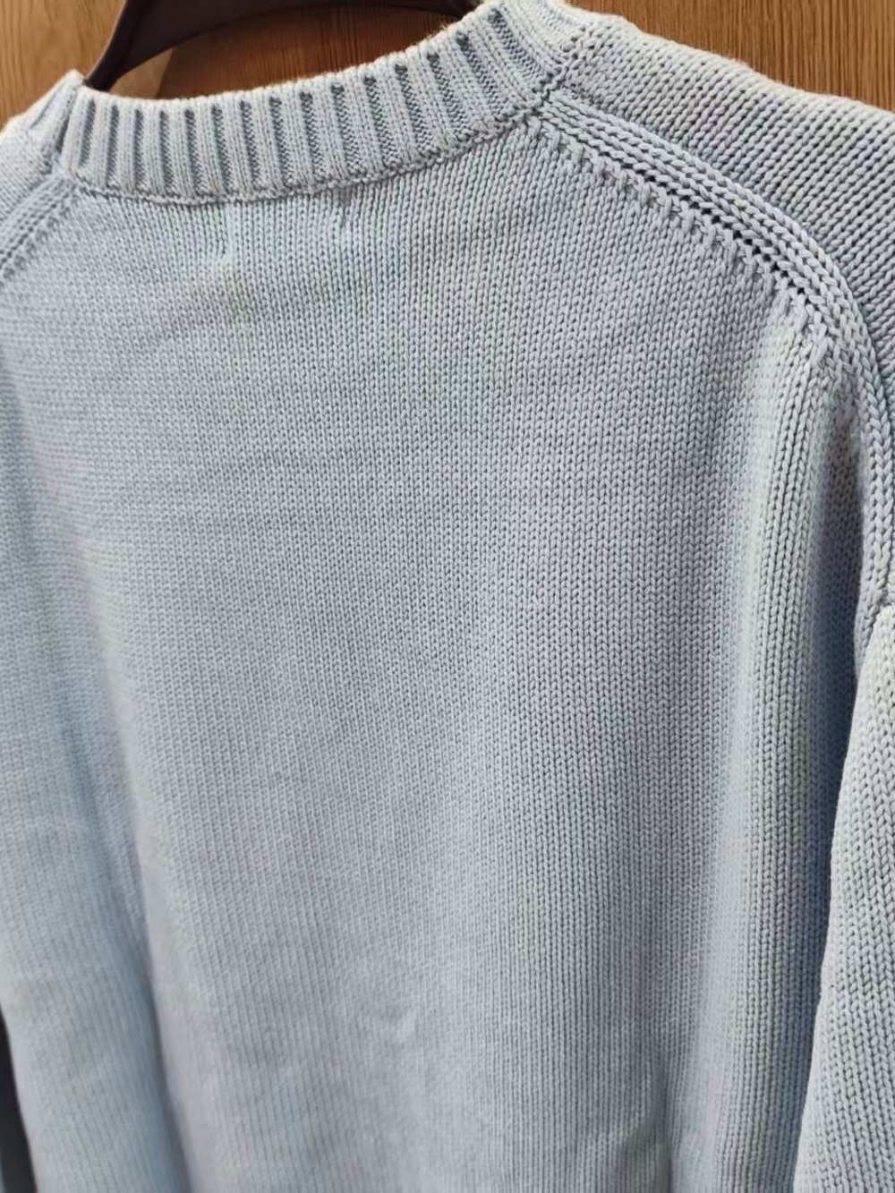 Polo by Ralph Lauren Light Blue Bear Intarsia Crewneck Sweater - Picture 4 of 6